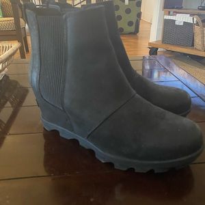Sorrel Black Ankle Boots